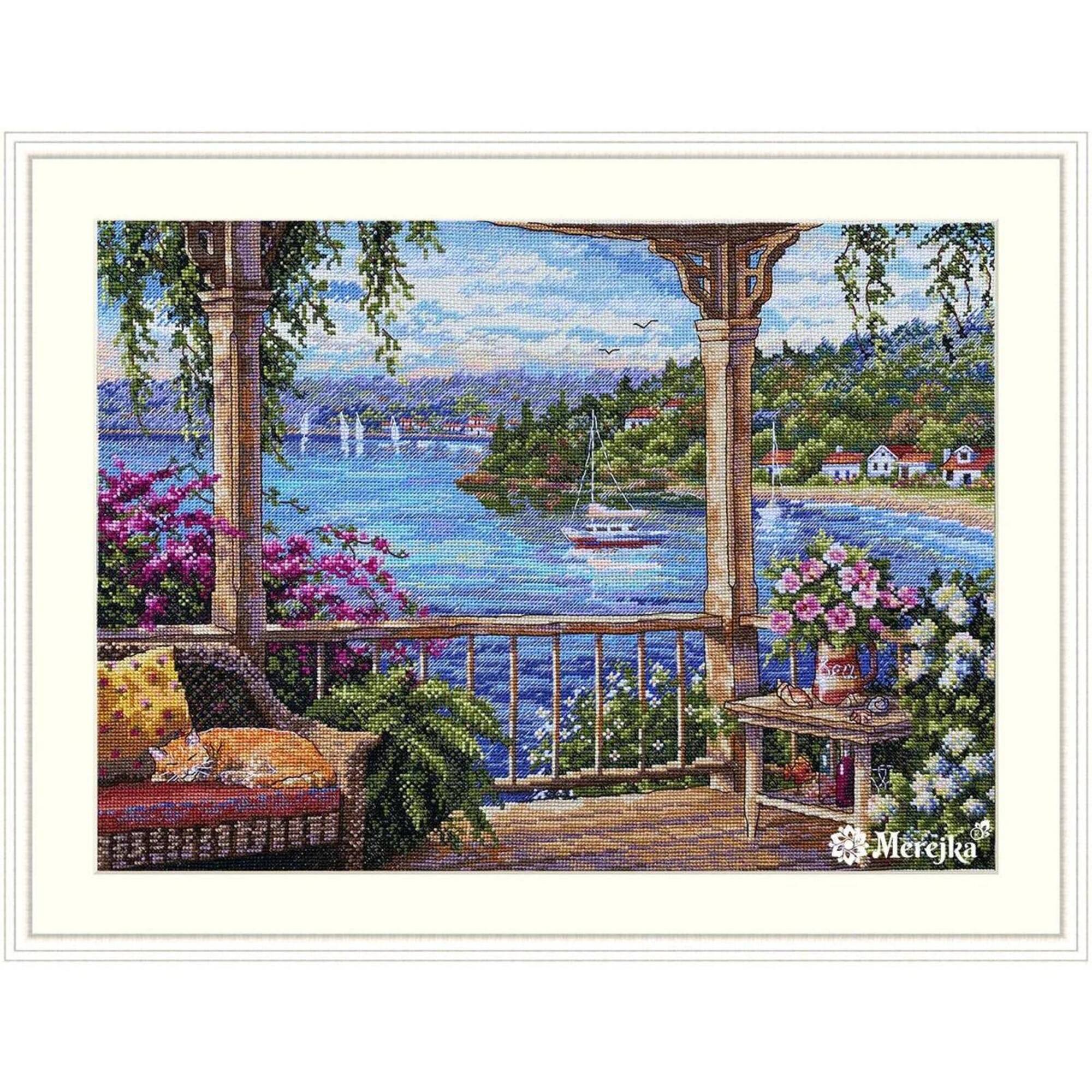 Merejka® Tranquility Counted Cross Stitch Kit